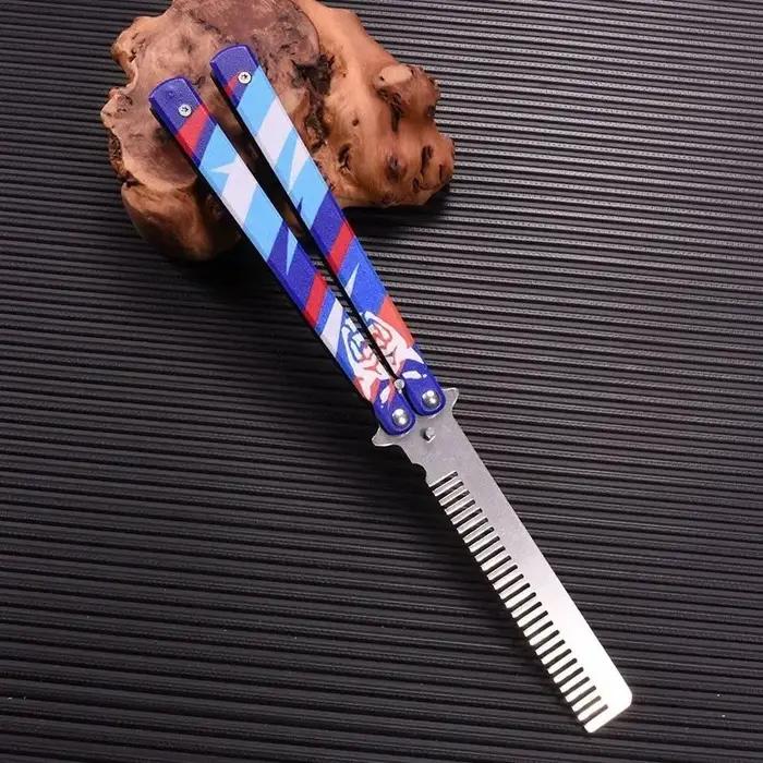 Peigne papillon YORU en métal pour fans de Valorant occasions spéciales et collections personnelles