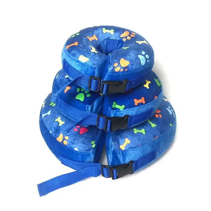 Collier de protection gonflable pour chiens de grande