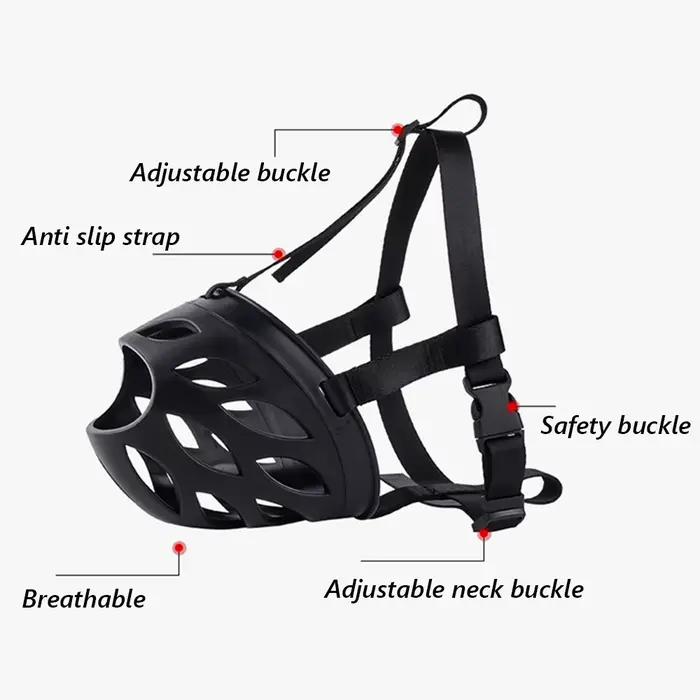 Muselière robuste et durable pour chiens de taille moyenne à grande