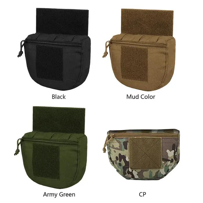 Sacoche poitrine multifonction MOLLE pour accessoires chasse pêche randonnée équipement tactique
