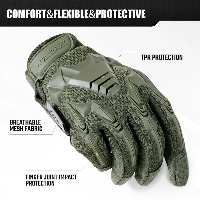 Gants tactiques hommes écran tactile chasse randonnée paintball équipement sport outdoor non-dérapant