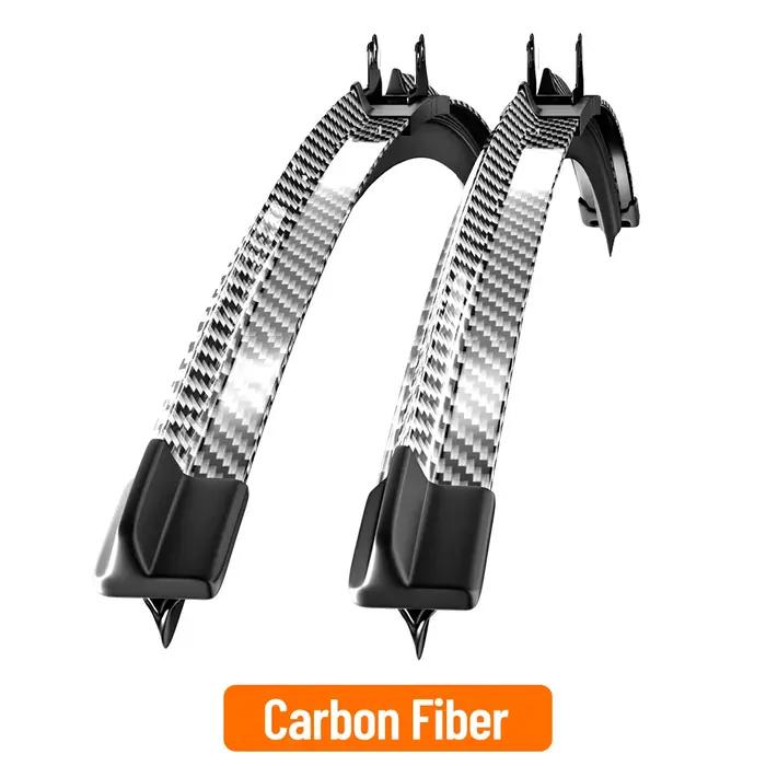 Pour Mitsubishi Eclipse Cross 2017-2023 2018 2019 2020 2021 2 pièces balais d'essuie-glace avant essuie-glaces en Fiber de carbone