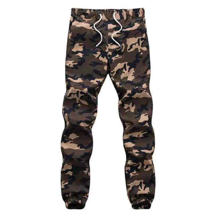 Pantalon cargo camouflage coton loose confortable 2025 - Jogger militaire chasse homme
