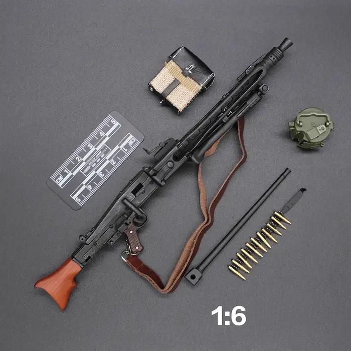 Clips de modèle d'arme DID D80 WWII pour collectionneurs, scènes de guerre, reconstitution historique, modélisme avancé, fans de la Seconde Guerre Mondiale