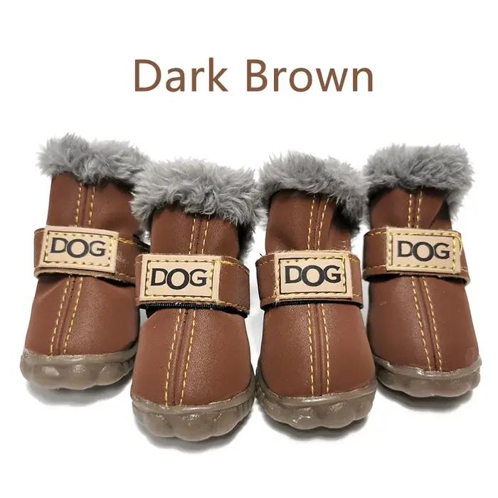 Chaussures d'hiver pour animaux de compagnie