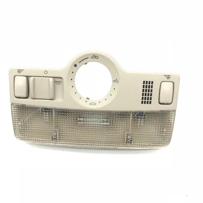 1J 0947106 Plafonnier de lecture gris beige avec interrupteur de toit ouvrant