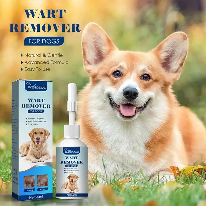 Dissolvant de verrues naturelles pour chien