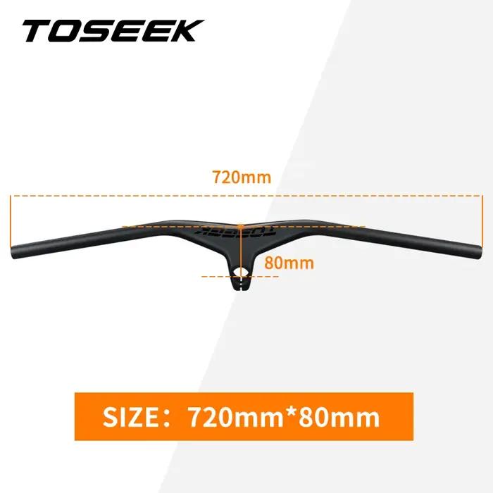 TOSEEK – guidon et tige de vtt intégrés en carbone