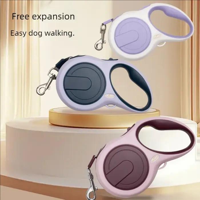 Collier de Roulette rétractable pour chien de 5m