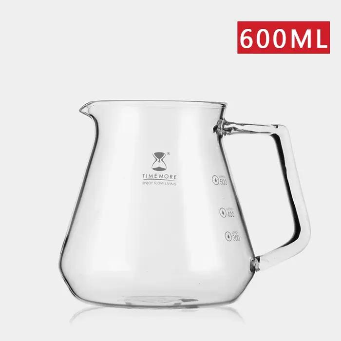 Carafe à café TIMEMORE en verre borosilicate
