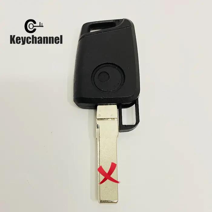 Keychannel 10 pièces transpondeur clé coque voiture clé puce boîtier MQB clé étui pour Golf MK6 MK7