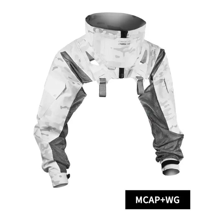Uniforme combat tactique DMgear manches longues - Vêtement camouflage respirant confortable chasse outdoor