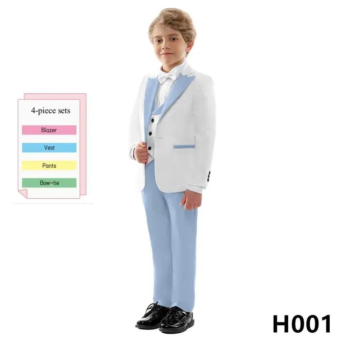 Costume formel classique 4 pièces pour garçons