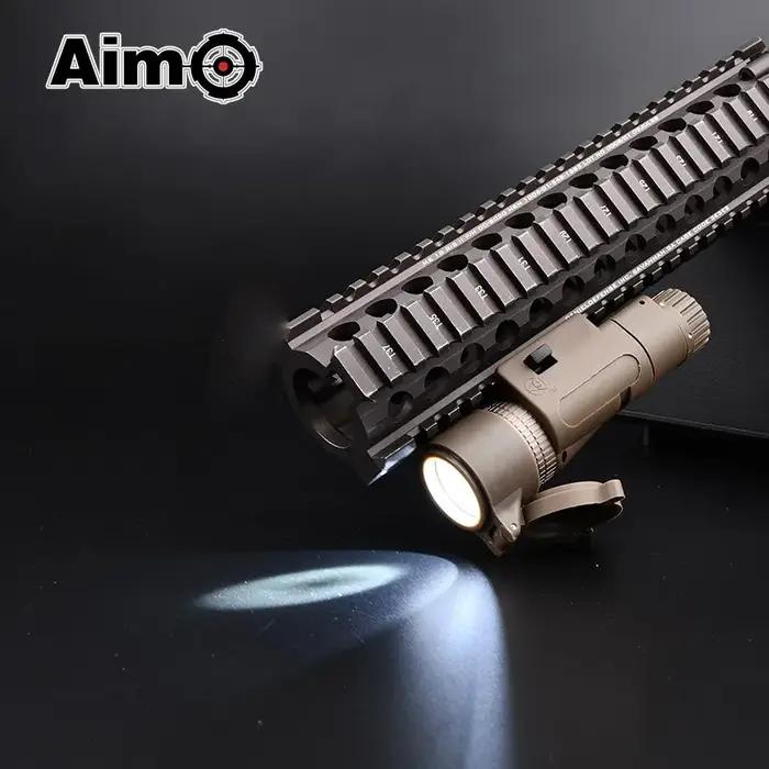 Lampe de poche tactique M3X IR pour chasse et airsoft avec lumière LED Zennit
