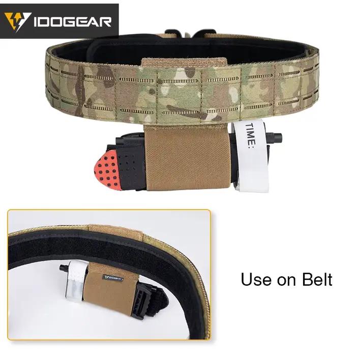 Pochette de support de garrot de chasse IDOGEAR TA pour hommes, trousses de premiers secours légères et discrètes pour chasseurs et activités en plein air