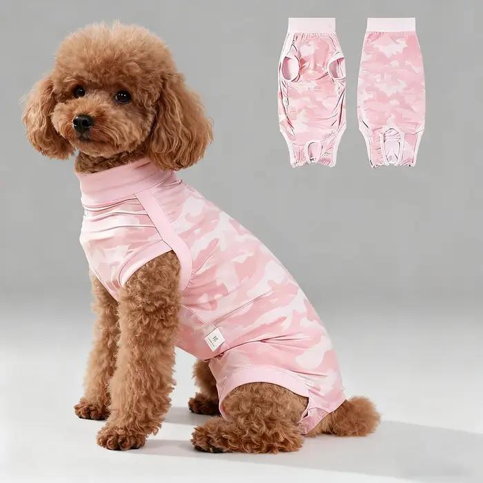 Combinaison de récupération chirurgicale pour chien