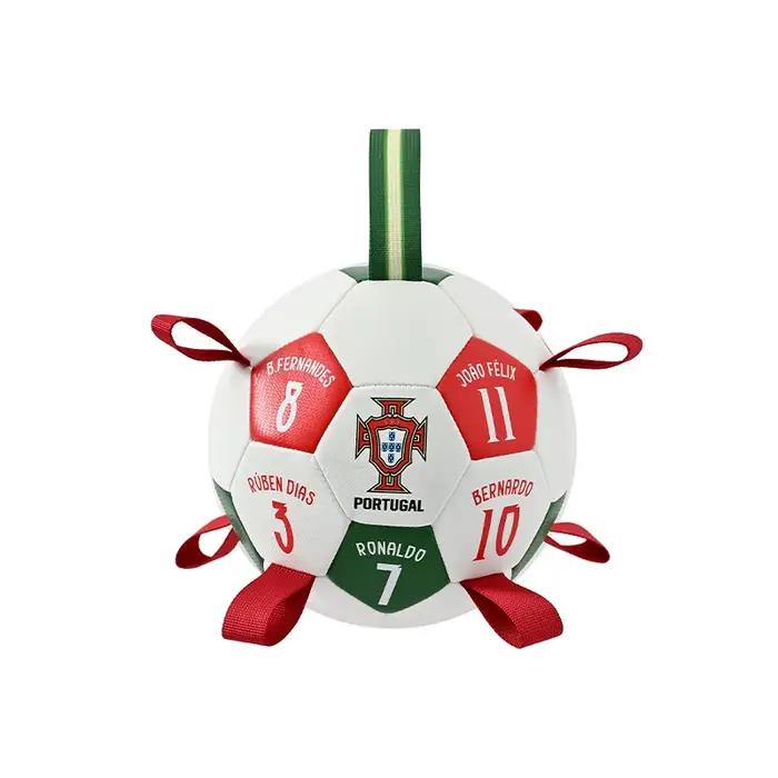 Jouet interactif pour animaux de compagnie FPF de l'équipe nationale de football du Portugal