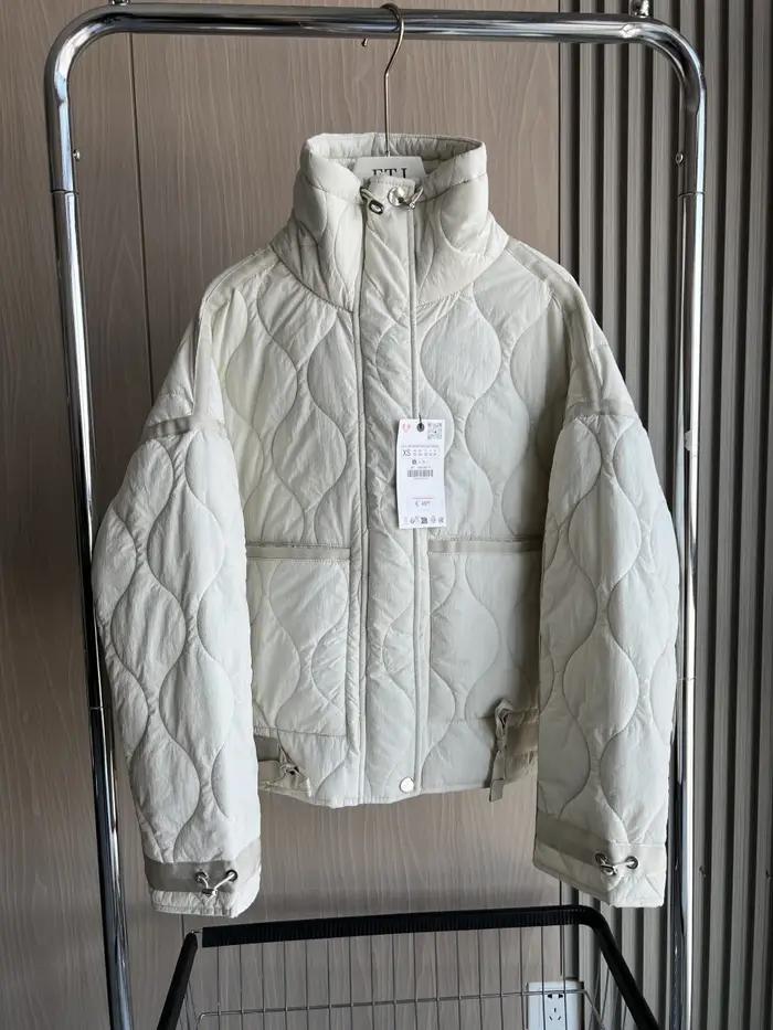 Manteau matelassé pour femmes ETJ 2025 veste QUILTée avec attaches nouvelle