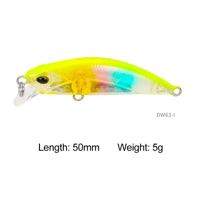 Leurre TSURINOYA DW63 50mm/5g - Jerkbait coulant minnow pour bass truite brochet