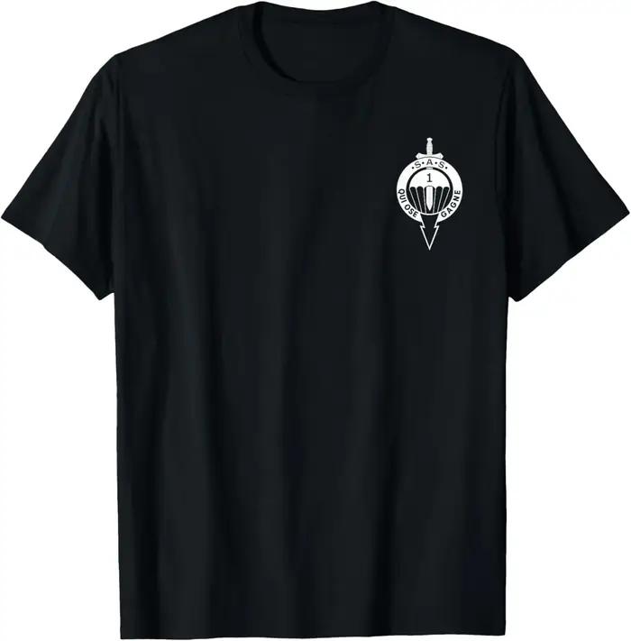 T-shirt manches courtes SAS 1st Marbetperform imprimé pour hommes styles décontractés occasions spéciales historiques