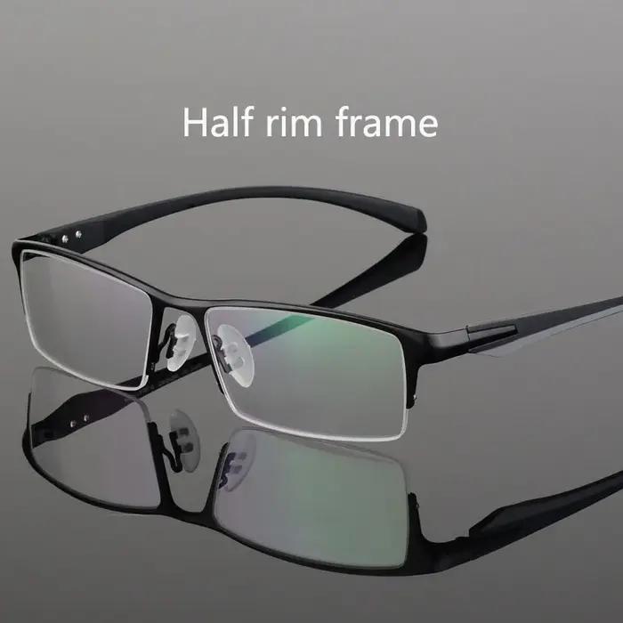 BCLEAR hommes alliage de titane lunettes cadre lunettes branches flexibles jambes IP galvanoplastie