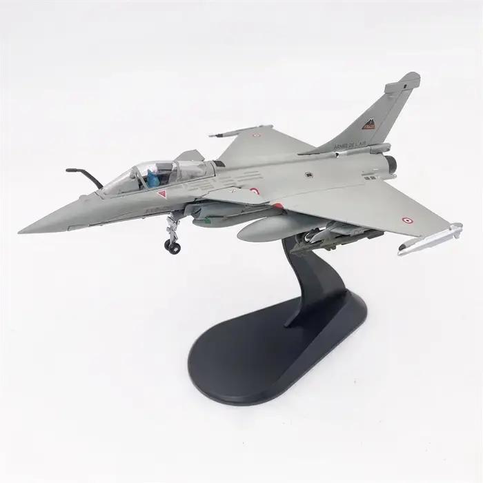 WLTK 1/100 échelle France Dassault Rafale C chasseur Air Force moulé sous pression en alliage de métal jouet avion modèle pour Collection