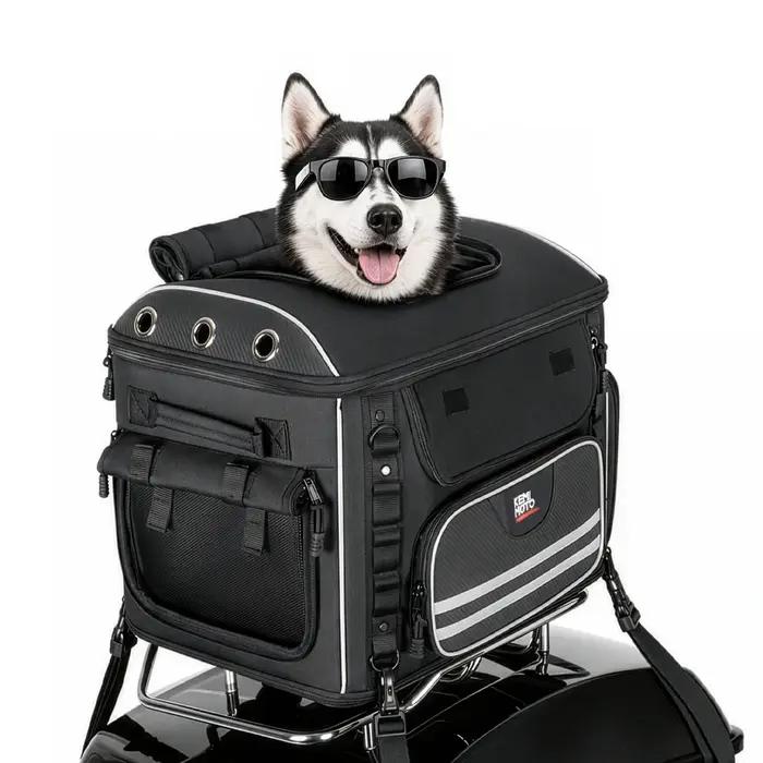 Sacs de transport pour chiens et chats pour moto, capacité 28 lbs, pour Trike de tourisme, Street Gl
