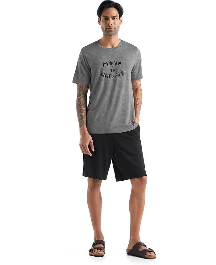 Shorts d'entraînement en laine mérinos pour hommes
