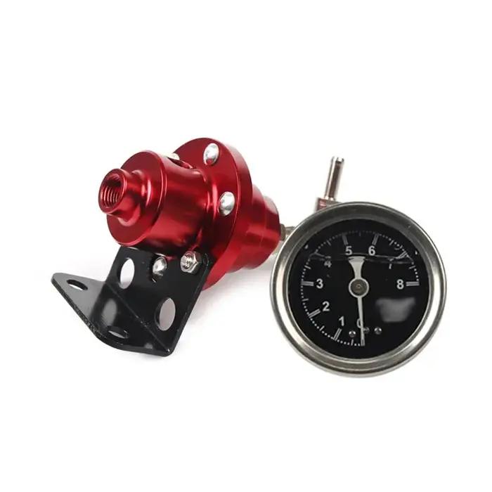 Nouveau type de régulateur de pression de carburant réglable universel avec jauge et instructions or