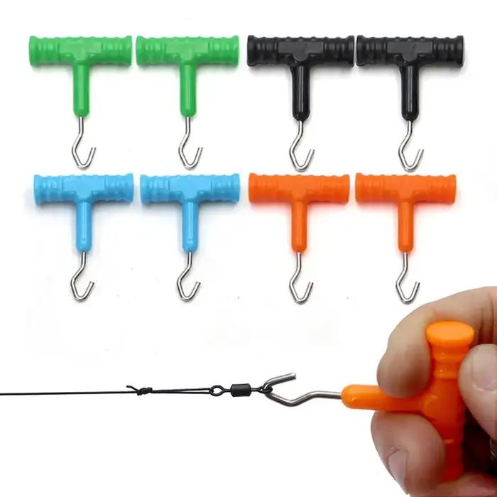 Outils de pêche à la carpe, plate-forme à cheveux, outil de fabrication de nœuds d'extracteur pour l
