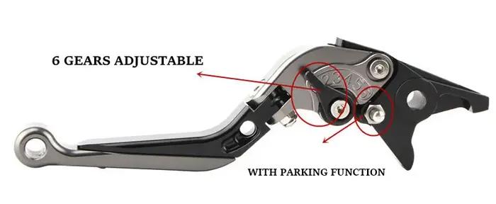 Leviers d'embrayage de frein pliants et extensibles pour moto, accessoires pour SV1000 SV 1000 S SV
