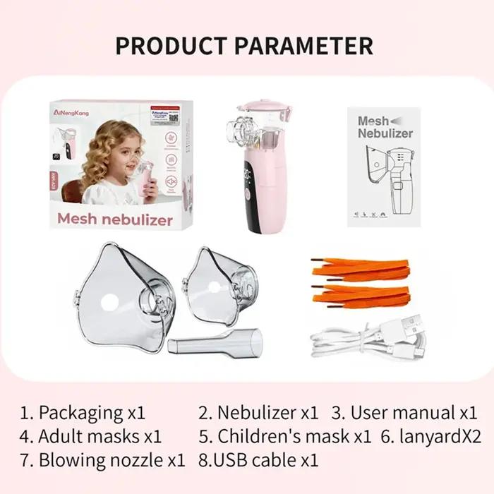 Nébuliseur portable silencieux à ultrasons pour enfants