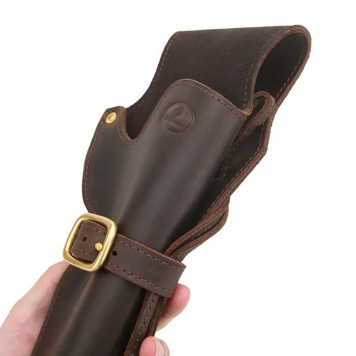 Étui pour revolver en cuir fait à la main