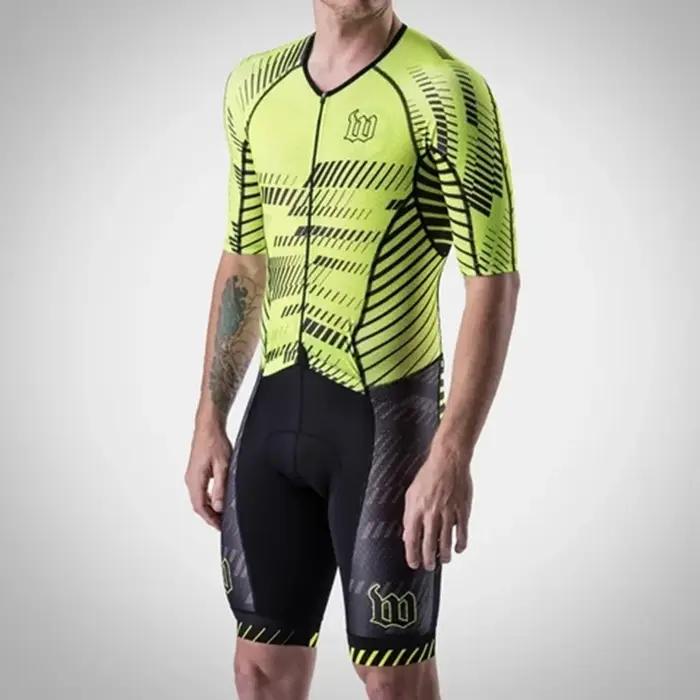 Combinaison de Triathlon pour hommes, vêtements de course de Triathlon à Distance, cyclisme, course à pied, natation, Trisuit, ensembles de Performance pour Triathlètes