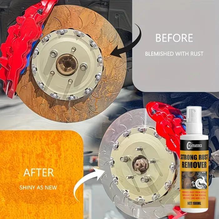 Spray anti-rouille, élimine les taches de rouille et protège les surfaces métalliques sans endommager
