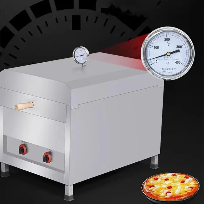 Brûleur à gaz portable pour camping et plein air cuisson sans fumée pizza four de 12 pouces 16 pouces brûleur à gaz facile à transporter et utiliser pour les soirées familiales et randonnées