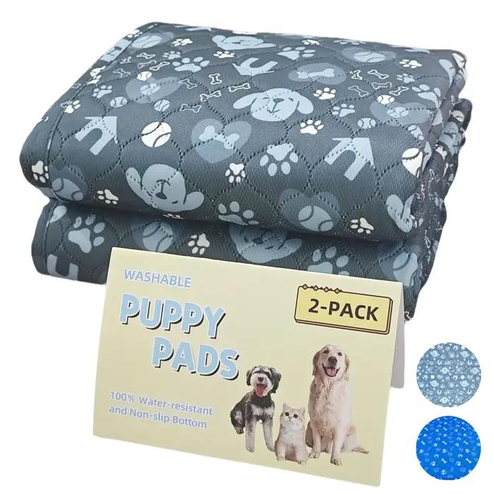 2 pièces grandes coussinets de pipi pour chiens de compagnie