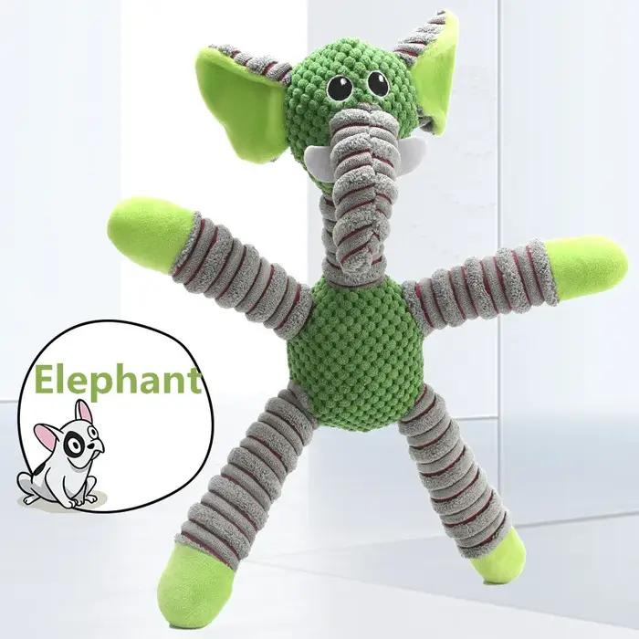 IndeBuckle-Jouets dentaires en forme d'animaux pour chiens