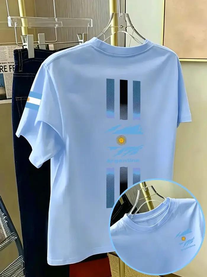 T-shirt pour homme de l'équipe de football argentine