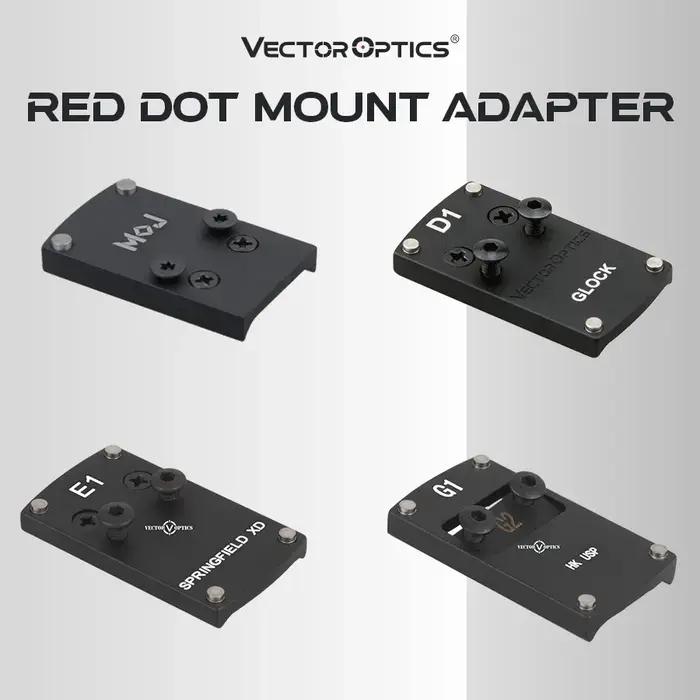 Viseur point rouge Vector Optics pour Frenzy SCRD-36/37 - Montage MOJ pour armes de chasse précises