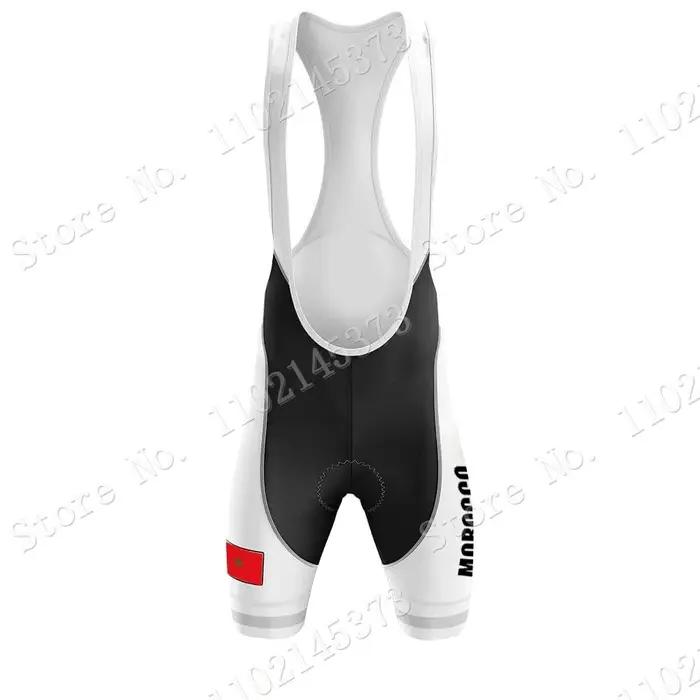 Maillot de cyclisme de l'équipe nationale marocaine, ensemble de vêtements de cyclisme d'été, chemis