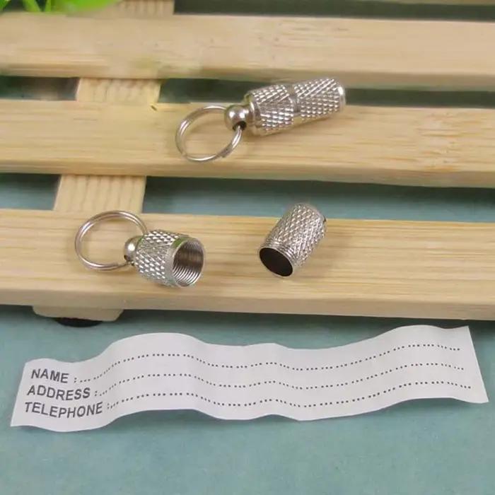 Tube d'identification anti-perte pour chien et chiot