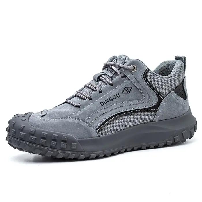 Chaussures de sécurité homme bout en acier semelle kevlar robuste résistante à l'usure protection professionnelle ocassions spéciales