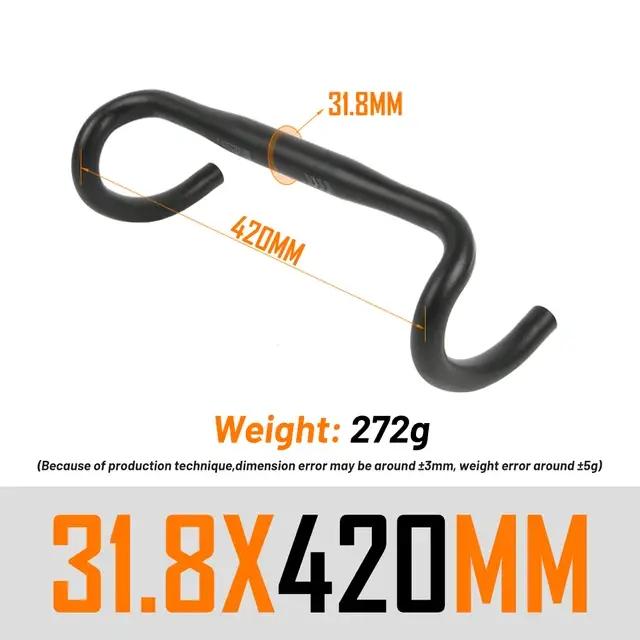 UNO – guidon de vélo de course ultraléger plié en aluminium 7050