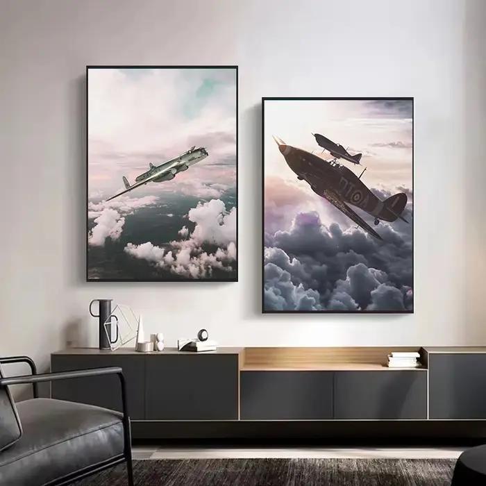Vintage avions avion de chasse