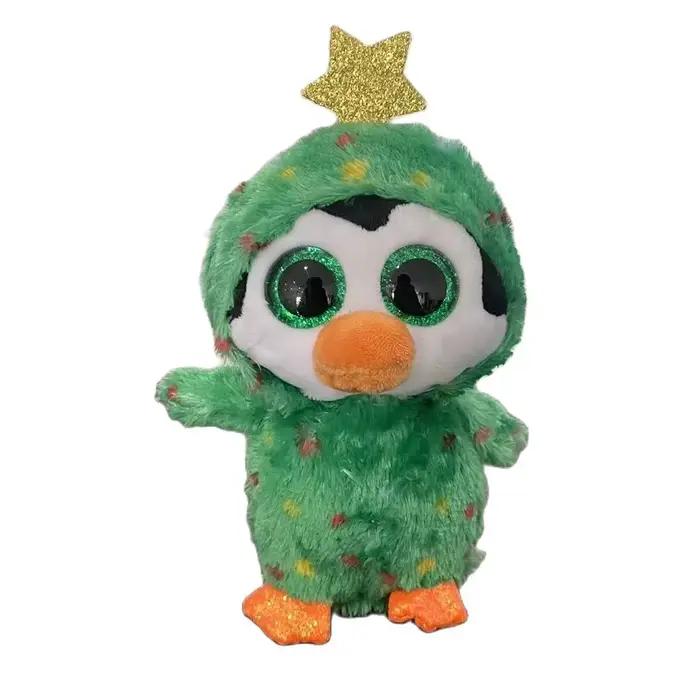 Ty Beanie Boos peluche sucre le noël père noël chien poupée Animal Anime Collection