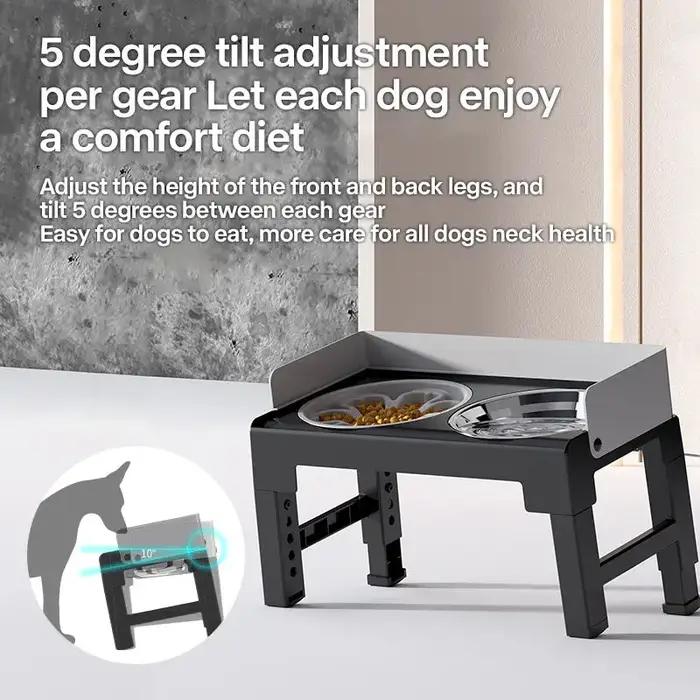 Bols surélevés pliables pour chiens