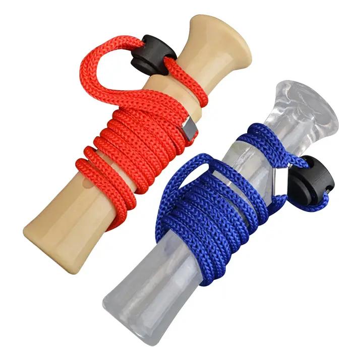 Sifflet appel canard plastique cordon - Imitation faisan mallard oies sauvages pour chasseur