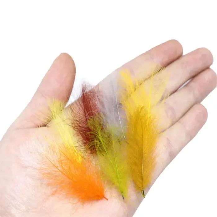 Plumes De canard CDC pour attacher des mouches, filet De 0.5 grammes, plumes De fesses De canard Cul