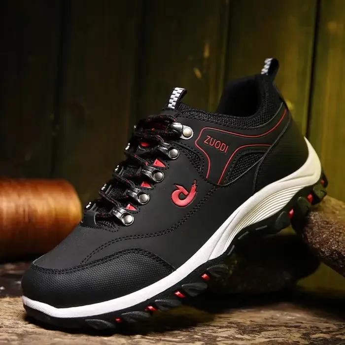 Chaussures de randonnée imperméables en synthétique pour hommes, baskets tactiques résistantes à l'usure pour trekking, marche et chasse occasions spéciales